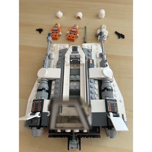 LEGO 2014 Star Wars Snowspeeder (75049) All Figs, Manual - Build Missing 2 Pcs - Picture 14 of 16